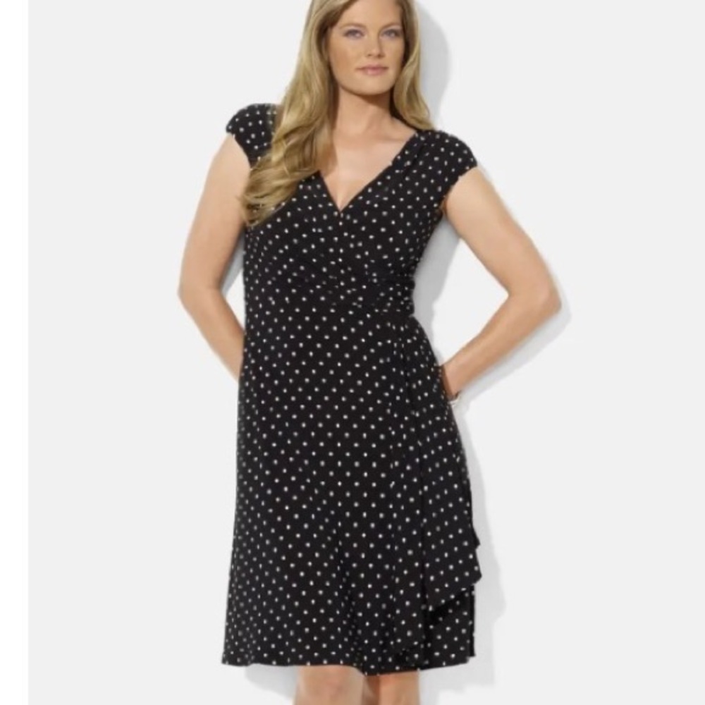 Ralph Lauren polka dot dress
